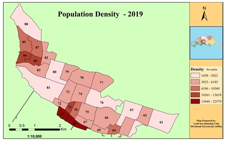 2019 population Density